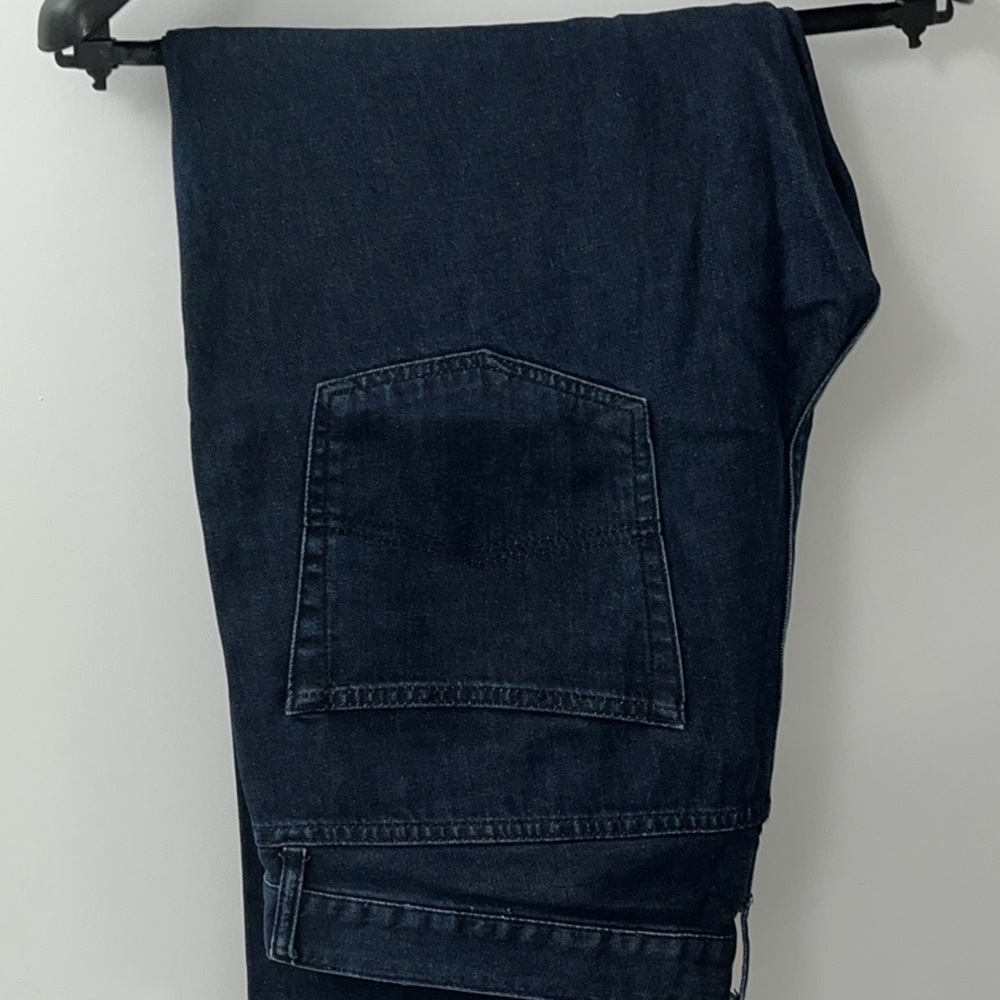 Armani Collezioni Size 38 Jeans and 29” Inseam. Dark Blue